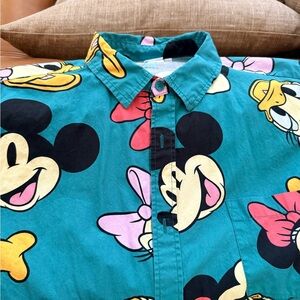 Disney Mickey and Friends Teal Shirt
